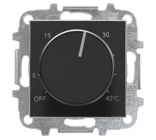 Накладка для терморегулятора 8140.9, серия SKY, цвет чёрный бархат2CLA854090A1501 ABB