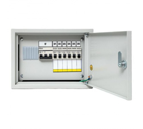 Щит осветительный ОЩВ с автоматическими выключателями 3P 1x63A 1P 6x16A  oshv-63-6  EKF