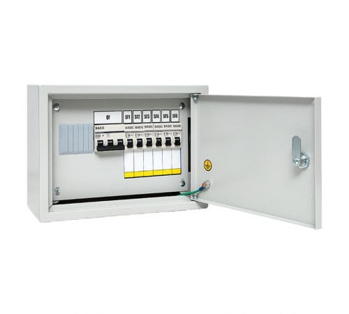 Щит осветительный ОЩВ с автоматическими выключателями 3P 1x63A 1P 6x16A  oshv-63-6  EKF