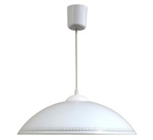 Светильник "Кайма" 350 НСБ 72-60 М50 глянцевый белый/шнур белый/эко  1005301176  Элетех