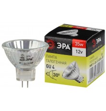 Лампа галогенная 35Вт 12В GU4 MR11  C0027362  ЭРА