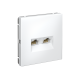 ArtGallery Лотос Розетка двойная компьютерная RJ45+RJ45, кат. 5е, механизм  GAL001385  SE