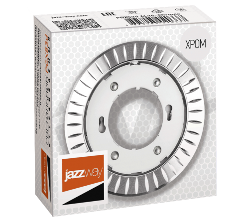 Светильник точечный встраиваемый под лампу PGX53d AL36-Chrome  .5020337  Jazzway