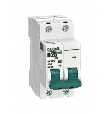 Выключатель автоматический двухполюсный ВА-103 2Р 25А характеристика D 6кА  12355DEK  DEKraft
