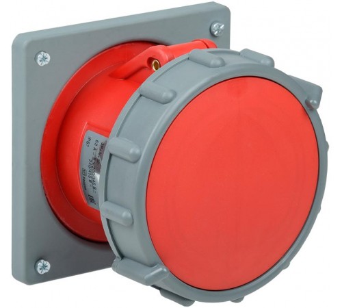 Розетка встраиваемая MAGNUM ССИ-435 63А-6ч/200-415В 3P+PE+N IP67  PSN70-063-5-2-67  IEK