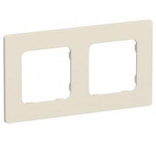 FLITE Classic Рамка 2-ая РУ-2-К-ФлСл сливочный  FI-M22-32-20-K86  IEK