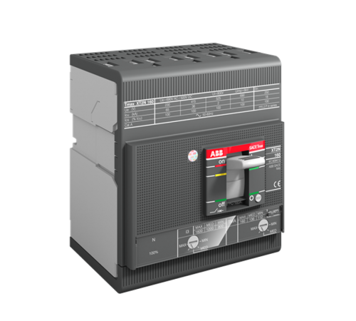 Выключатель автоматический XT2S 160 TMD 5-50 4p F F  1SDA067566R1  ABB