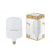 Лампа светодиодная T-80 Вт-230 В-4000 К-E27 (160x265 мм) НАРОДНАЯ  SQ0340-1585  TDM