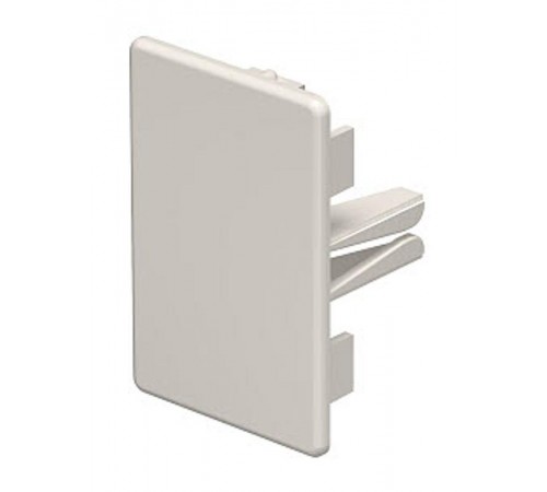 Торцевая заглушка кабельного канала WDK 40x60 мм (ПВХ,кремовый) (WDK HE40060CW)  6162606  OBO Bettermann