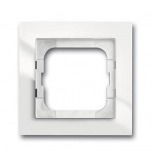 Рамка 1-постовая, для монтажа заподлицо, серия axcent, цвет белый  1753-0-4121   2CKA001753A4121  ABB