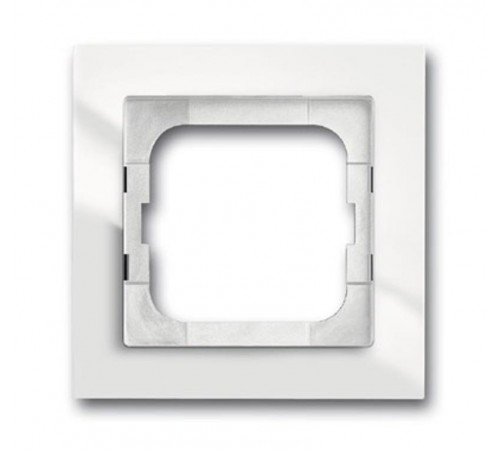 Рамка 1-постовая, для монтажа заподлицо, серия axcent, цвет белый  1753-0-4121   2CKA001753A4121  ABB