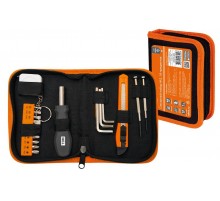 Слесарный набор №2, 18 предметов, тканевый чехол, "Гранит"  SQ1014-0202  TDM