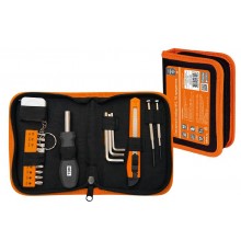 Слесарный набор №2, 18 предметов, тканевый чехол, "Гранит"  SQ1014-0202  TDM