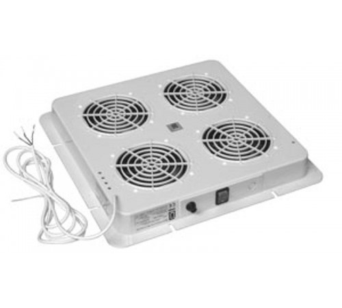 Модуль вентиляторный WNM-APW04R0B71-011 потолочный, 380 x 380 mm, 4 вент., номинальная мощность 88 Вт, цвет серый (RAL 7035) (PD4W/1)  16874  Zpas