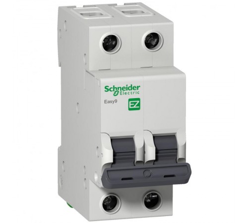 Выключатель автоматический двухполюсный EASY 9 25А C 4,5кА  EZ9F34225  Schneider Electric