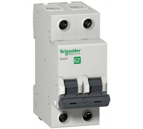 Выключатель автоматический двухполюсный EASY 9 25А C 4,5кА  EZ9F34225  Schneider Electric