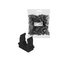 Крепеж-клипса для трубы 20 мм для прямого монтажа (100 шт.) черная  SQ0405-8112  TDM