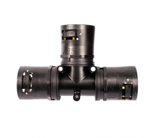 Ответвитель AT211621/T/BLY, T-образный, полиамид 66/эластомер, черный/желтый, d21/d16/d21, 1 шт. в пачке  7TCA296000R1742  ABB