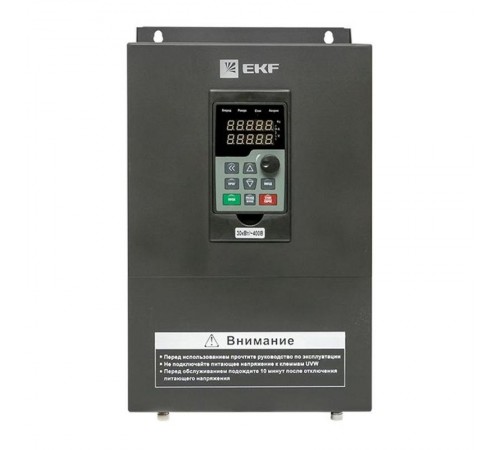 Преобразователь частоты 30/37кВт 3х400В с торм. модулем VECTOR-100 PROxima  VT100-030-3B  EKF