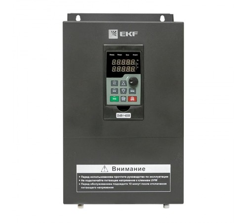 Преобразователь частоты 30/37кВт 3х400В с торм. модулем VECTOR-100 PROxima  VT100-030-3B  EKF