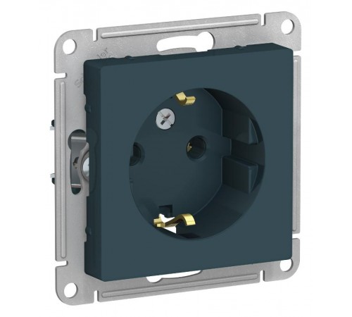 AtlasDesign Изумруд Розетка с заземлением, 16А, механизм  ATN000843  SE