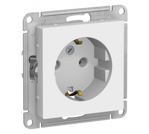 AtlasDesign Лотос Розетка с заземлением, 16А, механизм  ATN001343  SE
