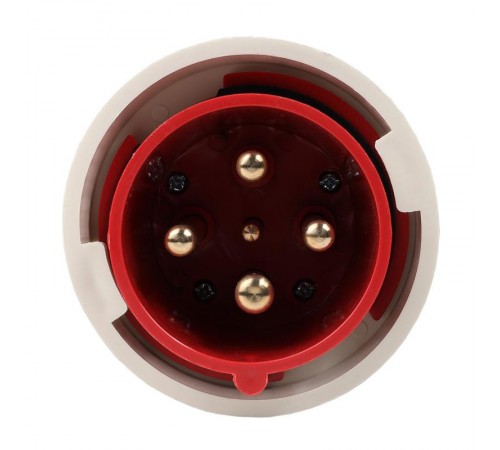 Вилка 034-63А-6h-380AC-3P+PE-IP67  222742  КЭАЗ