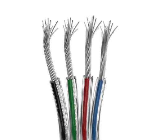 Шлейф питания ARL-20AWG-CLEAR-4Wire-CU (Arlight, -)  034963  Arlight