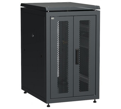 ITK LINEA N 18U 600х800мм распаш. перф. дв. задн. перф. чер.  LN05-18U68-2PP  ITK