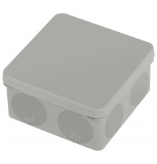 Распаячная коробка ЭРА KOR-100-100-50-9g-2MP двухкомпонентная безгалогенная атмосферостойкая 100х100х50мм прямой монтаж  Б0060291  ЭРА