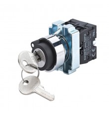 Переключатель NP2-BG23, 2 положения фиксацией, 2НО, IP40 (R)  575992  CHINT