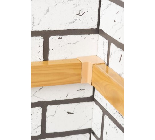 Угол внутренний (40х25) (4 шт) Plast EKF PROxima   под светлое деревоibl-40-25x4EKF