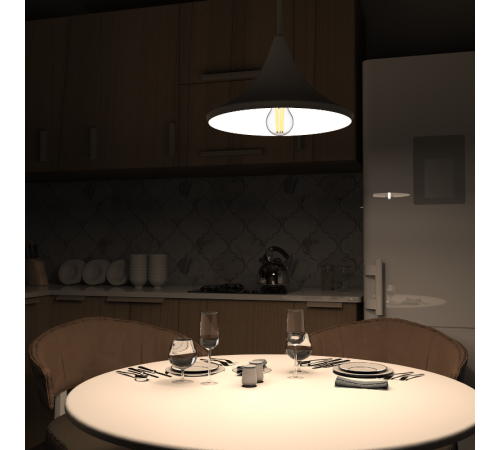 Лампа светодиодная Filament А70 30W 3100lm 4100К Е27 LED 1/10/40  102902230  Gauss