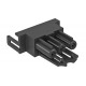 Штекерный адаптер прямой (черный) (BTA-SKS S1 SW)  6117190  OBO Bettermann