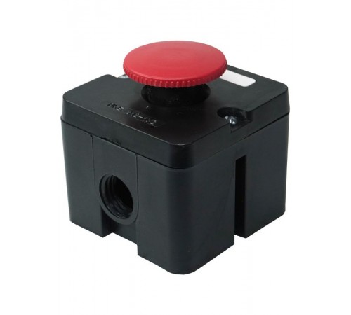 ПКЕ 212-1 У3, 10А, 660В, 1 элемент, красный гриб, накладной, IP40, пост управления (ЭТ)  ET519064  Электротехник