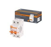 Выключатель нагрузки модульный (мини-рубильник) ВН-32 2P 25A Home Use  SQ0211-0113  TDM