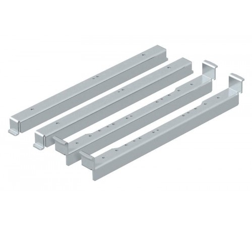 Нивелирующий угол для монтажа круглых кассетных рамок в UZD350-3 (к-т 2 шт., сталь) (NW 350-3 RK)  7410556  OBO Bettermann