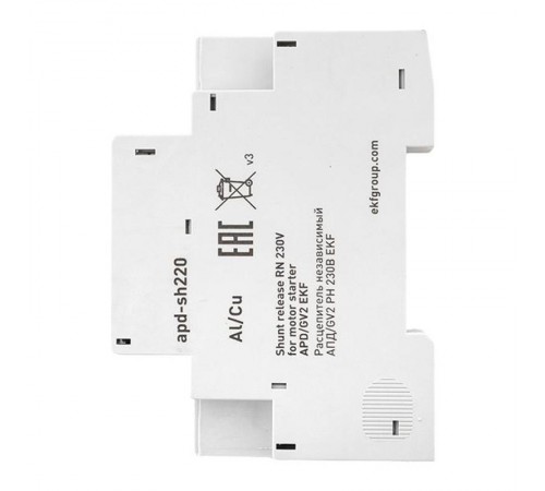 Расцепитель независимый АПД/GV2 РН 230В  apd-sh220  EKF