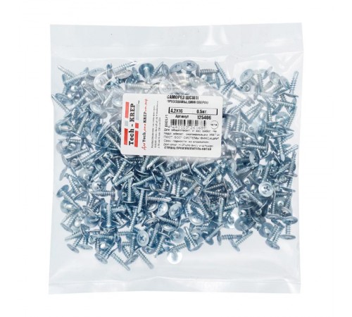 Саморез ШСММ св. 4,2х16 (0,5кг)  125406  Tech-KREP