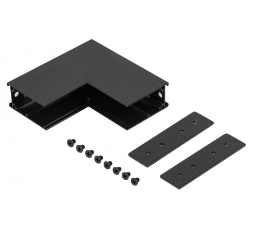 Коннектор TRM-S20-CI-B угловой внутренний для накладного магнитного шинопровода NOVA TRM-S20 черный  Б0054788  ЭРА