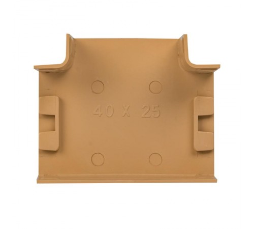 Угол T-образный (40х25) (4 шт) Plast EKF PROxima   под светлое деревоtchl-40-25x4EKF