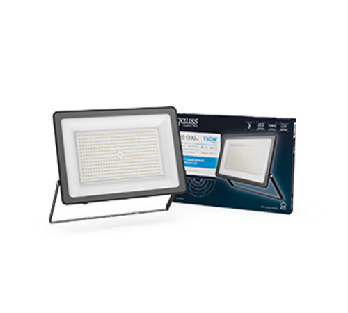 Прожектор светодиодный СДО LED 150Вт 6500К IP65 черный  613100150  Gauss