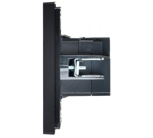 FORTE&PIANO Розетка USB A+C 18Вт FP151 черный  FP-U22-018-K02  IEK