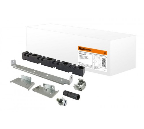 Изолятор шинный плоский универсальный ИШПу 4П TDM (комплект)  SQ0807-0101  TDM