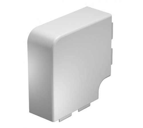 Крышка плоского угла кабельного канала WDK 60x130 мм (ПВХ,белый) (WDK HF60130RW)  6192947  OBO Bettermann