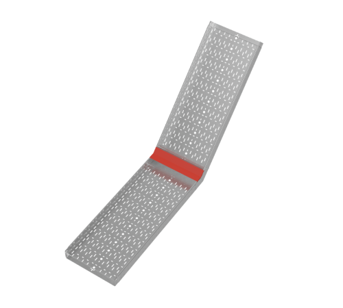 Крышка внутр. верт. угла 45 гр. 500 мм "ПЛЮС"  KNLplus45-500   КМ-профиль