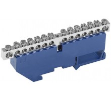 Шина N "ноль" на DIN-изоляторе Ni ШНИ-6х9-14-Д-С  YNN10-14-D-K07-N  IEK