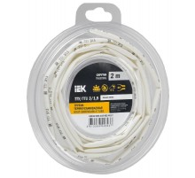 Трубка термоусадочная ТТУ нг-LS 3/1,5 белая (2м/упак) IEK  UDR12-003-D15-002-K01-T  IEK