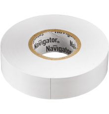Изолента NIT-A19-20/WH белая  71109  Navigator