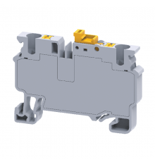 Клемма с ножевым размыкателем push-in OptiClip CPK-4-MT-N-I-серый  331879  КЭАЗ